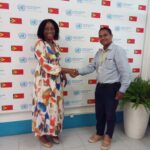 Diretor Ezekutivu HABADA Enkontru ho Koordenadór Residente ONU iha Timor-Leste